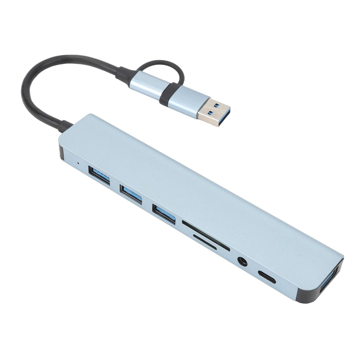 Adaptador 8 en 1 Tipo USB/C