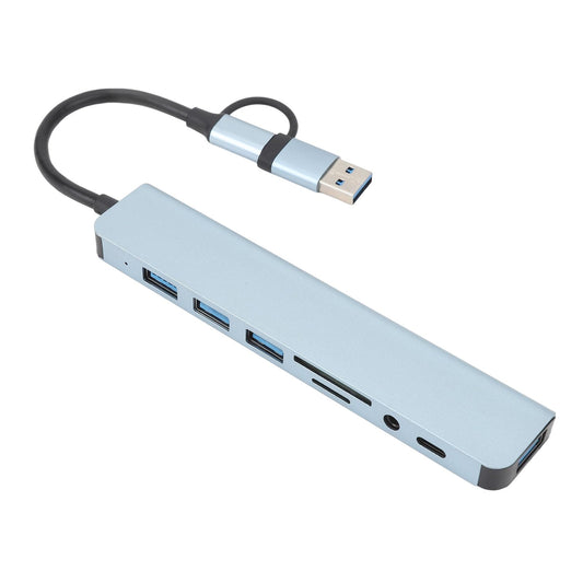 Adaptador 8 en 1 Tipo USB/C
